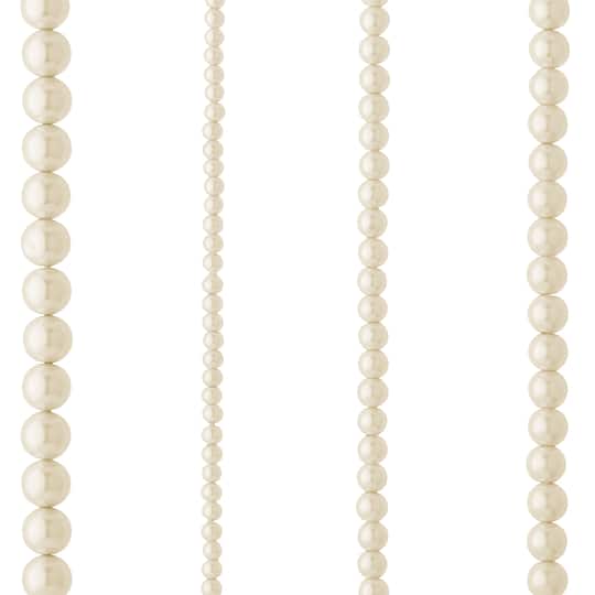 Light Pink Matte Glass Pearl Round Beads by Bead Landing™